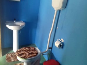 Chaumière, face à la mer | Salle de bain | Douche