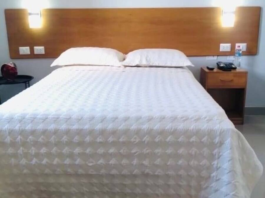 Premium bedding, minibar, desk, laptop workspace