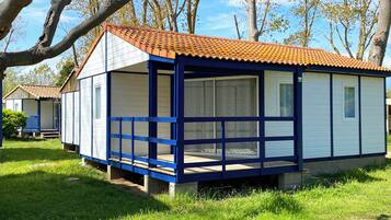 Chalet Keluarga, 2 kamar tidur | Teras/patio