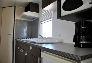 Private kitchen - Camping La Dune (Vias)
