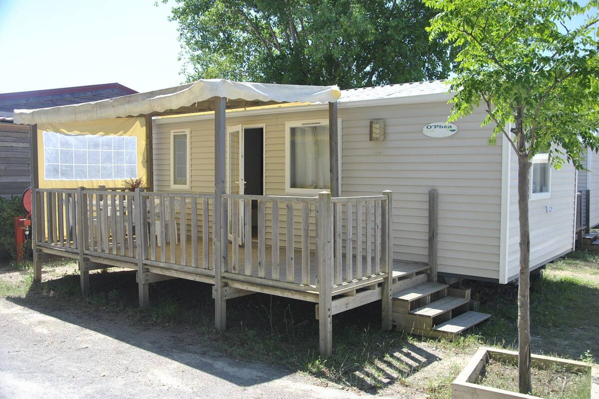 Classic Mobile Home, 2 Bedrooms | Terrace/patio