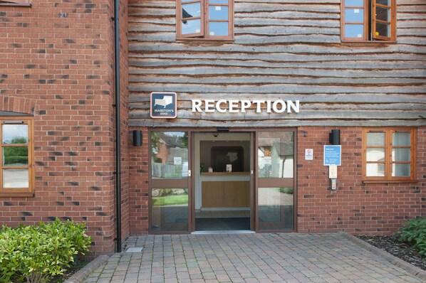 Entrée de l’hébergement