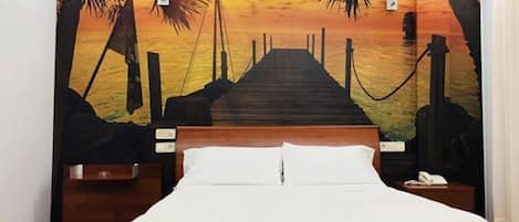 Wifi gratis y ropa de cama