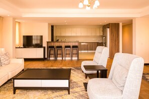 Apartment, 3 Bedrooms | Living area | Smart TV - Greenpath Residence (Nairobi)