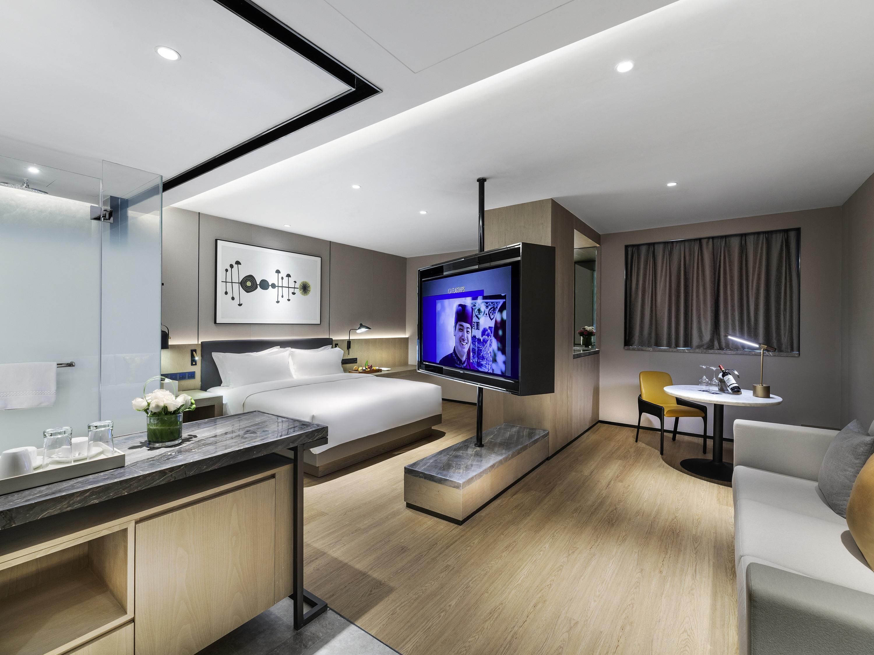 Suite Deluxe, 1 très grand lit | Minibar, coffres-forts dans les chambres, bureau
