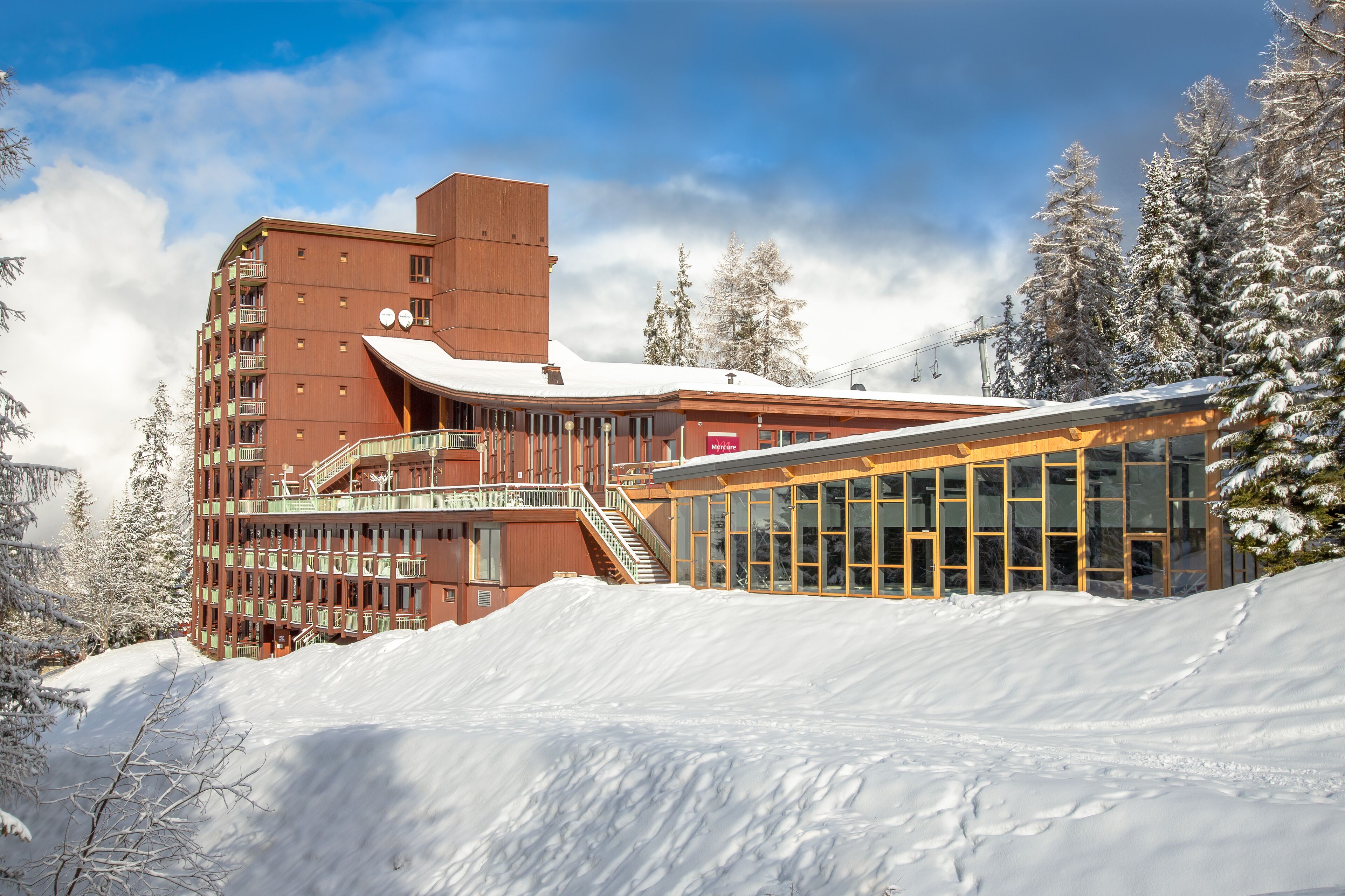 Fassade der Unterkunft