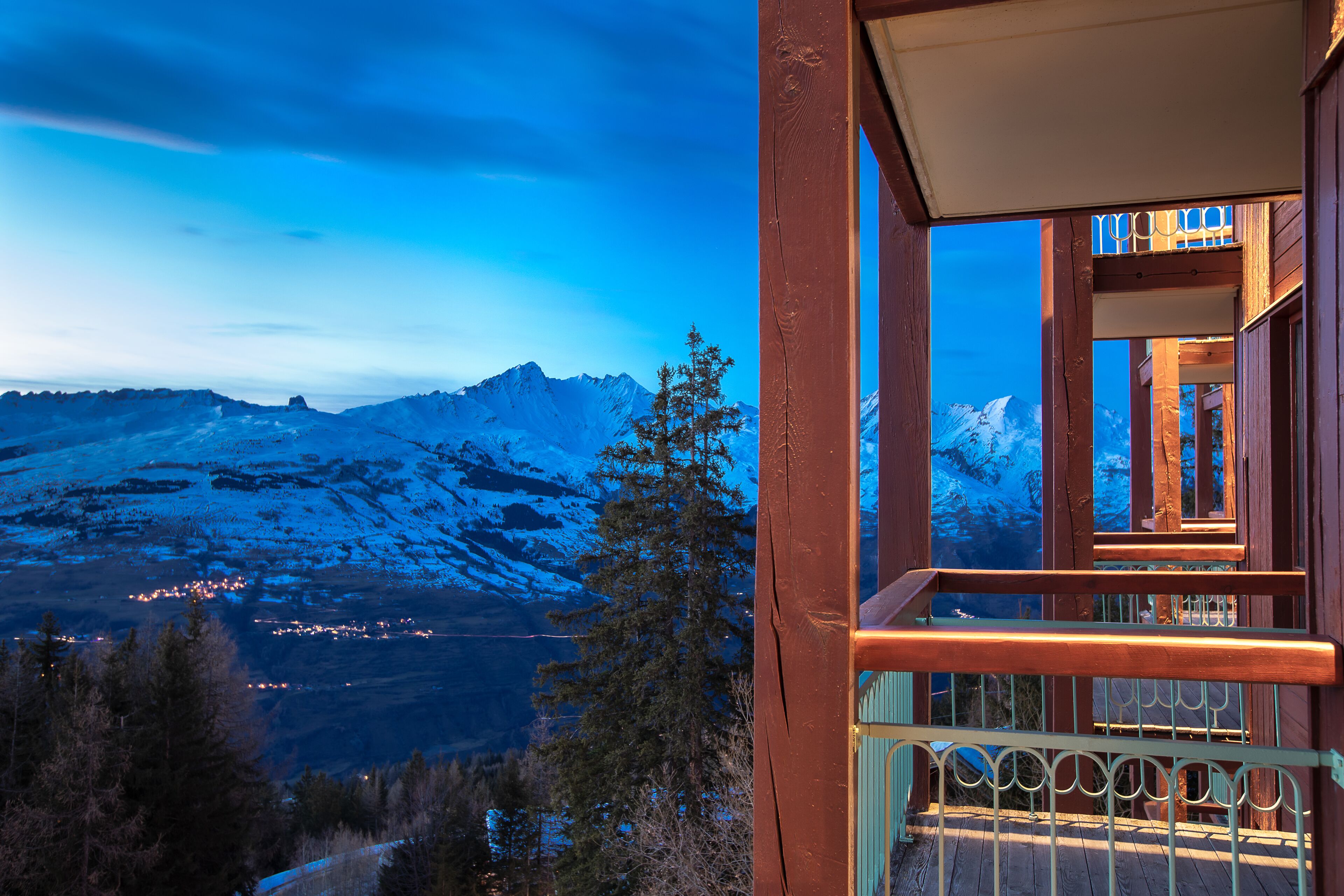 Vue depuis le balcon