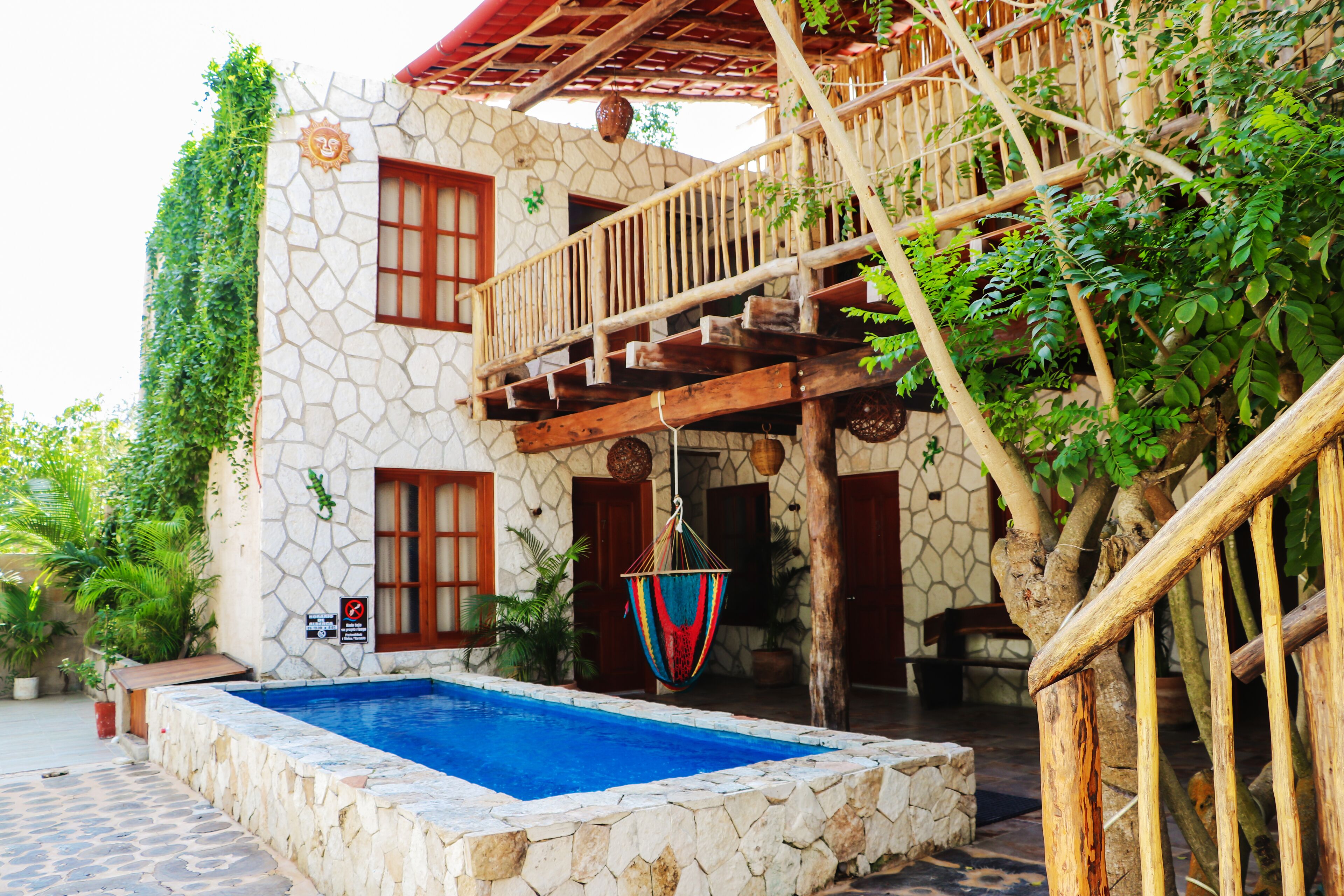 Habitación doble clásica, 2 camas matrimoniales | Terraza o patio