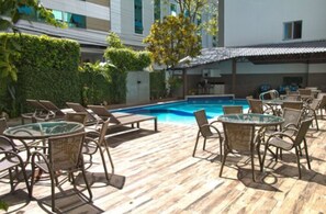 Seasonal outdoor pool