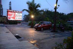 Free self parking, free valet parking