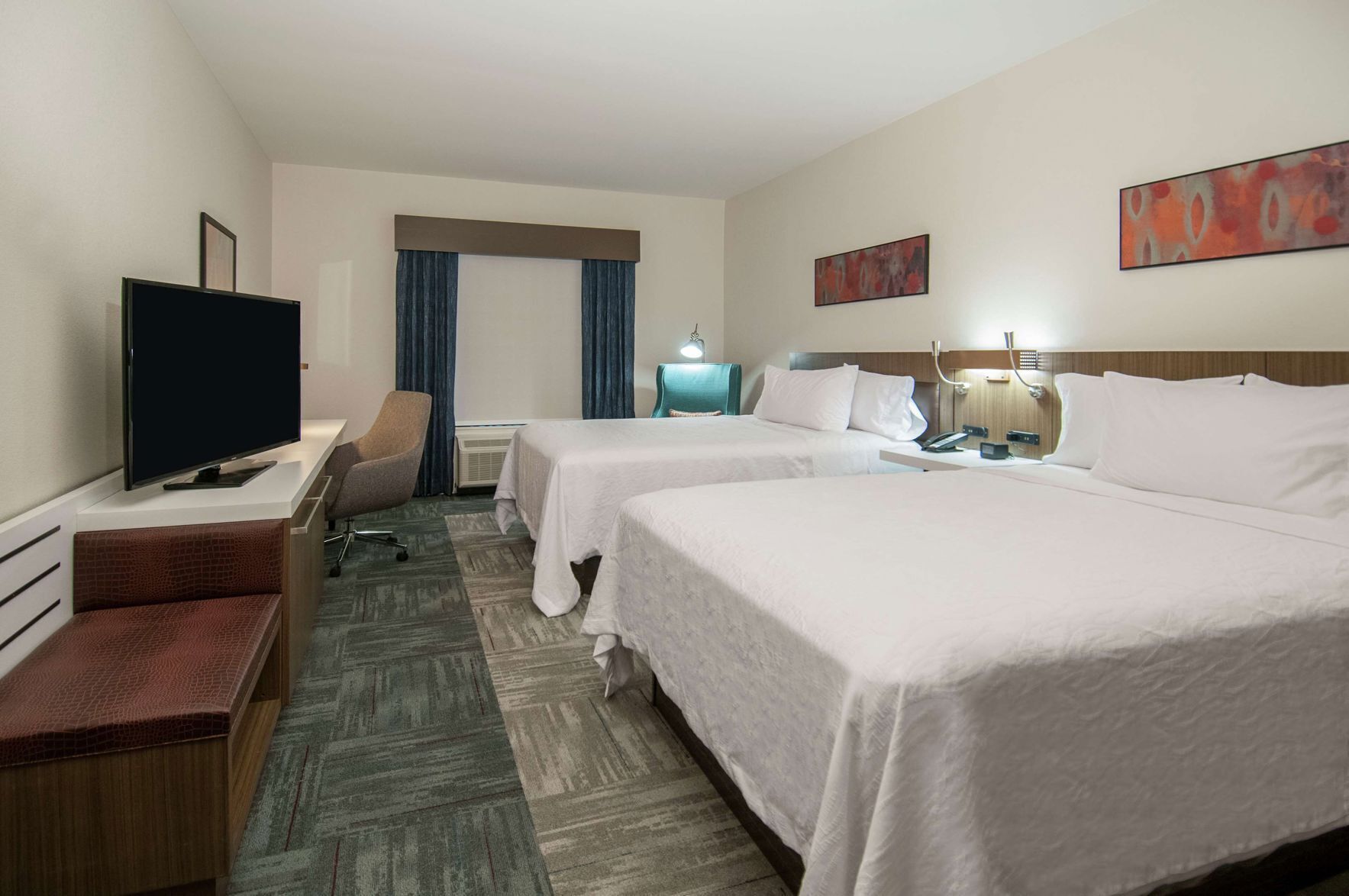 In-room safe, desk, iron/ironing board, cribs/infant beds