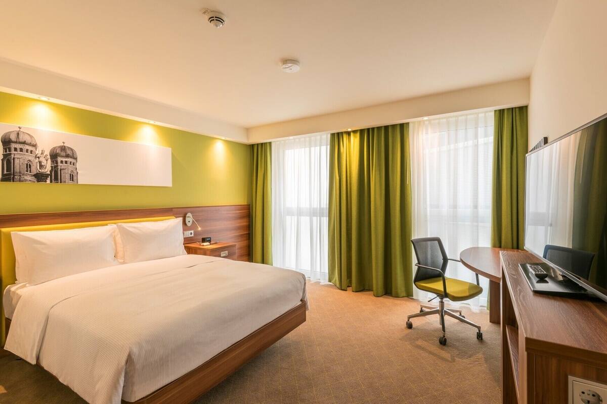 1 chambre, literie de qualité supérieure, couette en duvet d'oie