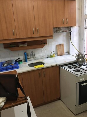 Apartment | Desk, iron/ironing board, free WiFi