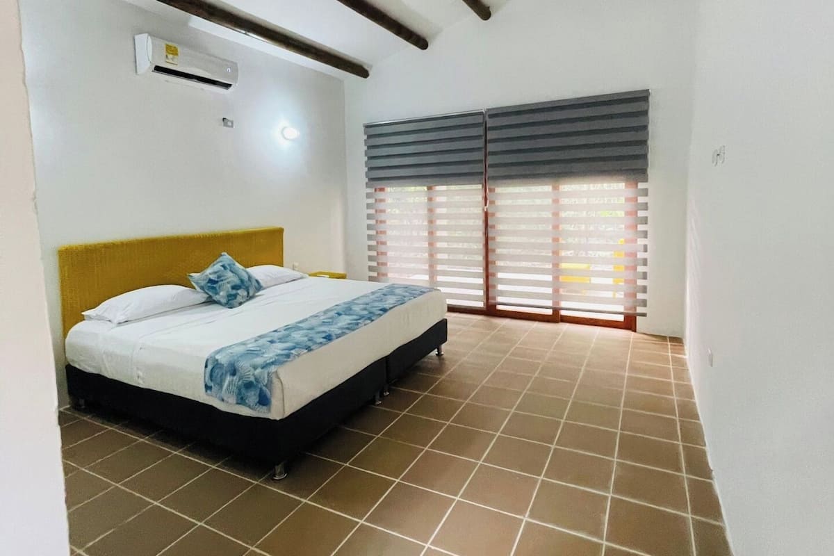Bungalow | 1 slaapkamer, luxe beddengoed, een kluis op de kamer