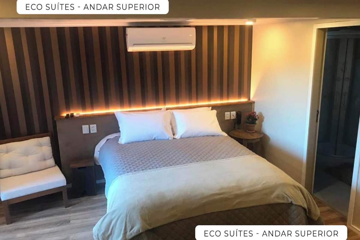 Eco Suites | 1 slaapkamer, luxe beddengoed, een minibar, individueel gedecoreerd