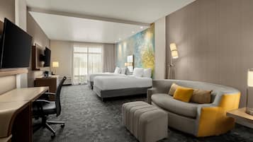 In-room safe, desk, blackout drapes, iron/ironing board