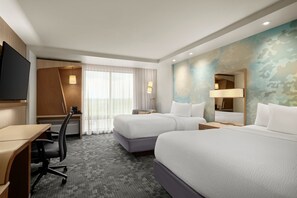 In-room safe, desk, blackout curtains, iron/ironing board - Courtyard by Marriott Omaha East/Council Bluffs, IA (Council Bluffs)