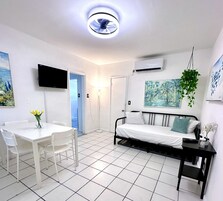 Basic Apartment, 1 Bedroom | Living area