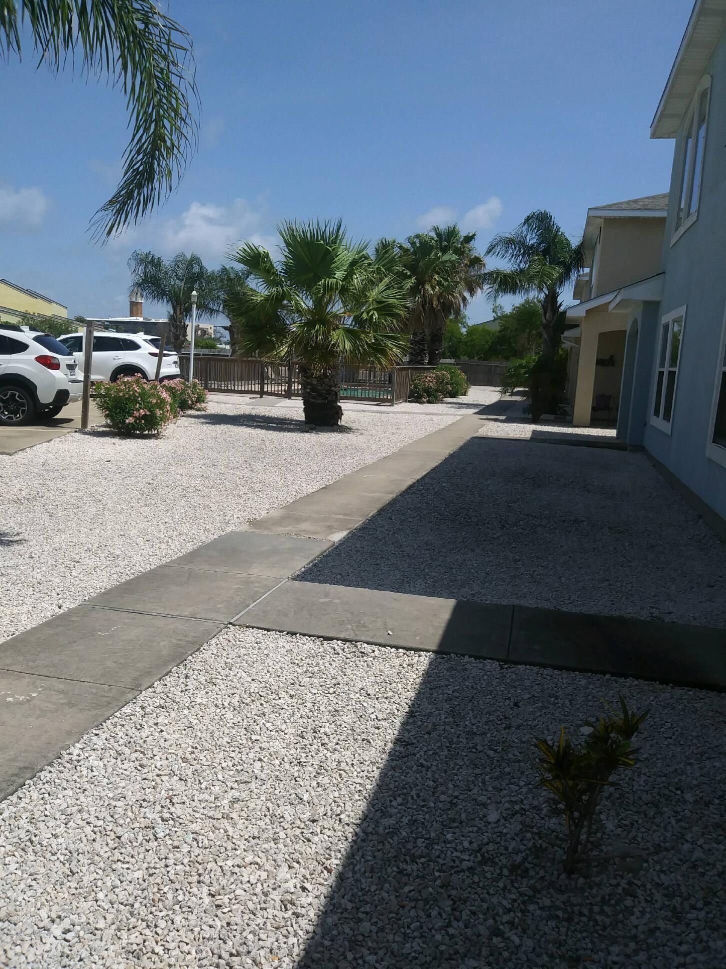 Enceinte de l’hébergement