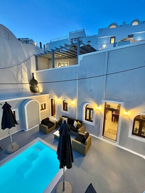 Outdoor pool - Location,Location,Location,PRIVATE POOL, CALDERA VIEWS to infinity, daily clean (Imerovigli)