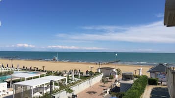 Vue sur la plage/l’océan