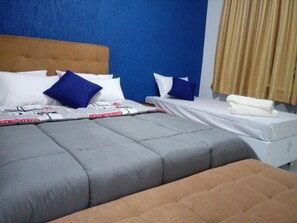 华丽套房 | 1 多间卧室、高档床上用品、遮光窗帘、免 费 WiFi