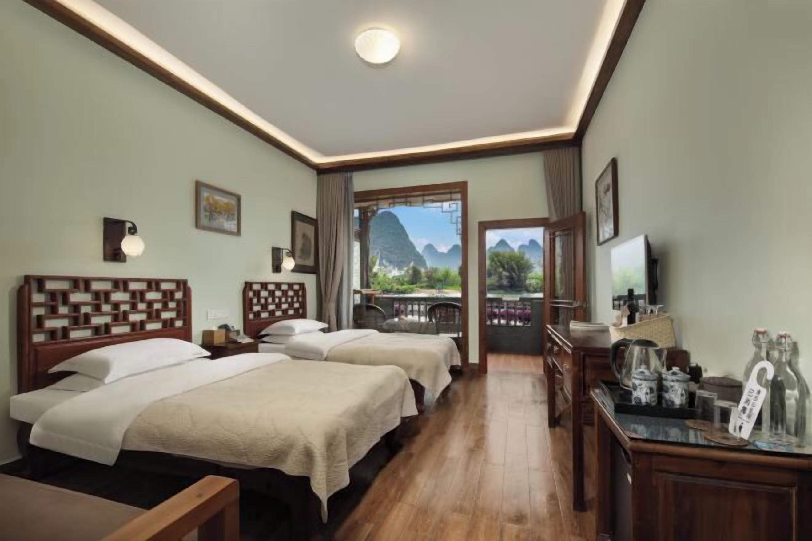 Pillow-top beds, minibar, in-room safe, individually decorated