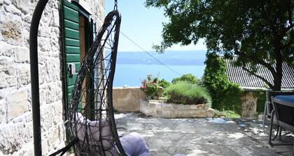 Sea view, Terrace, All use, Dogs welcome, Stone house, Wifi,Garden,