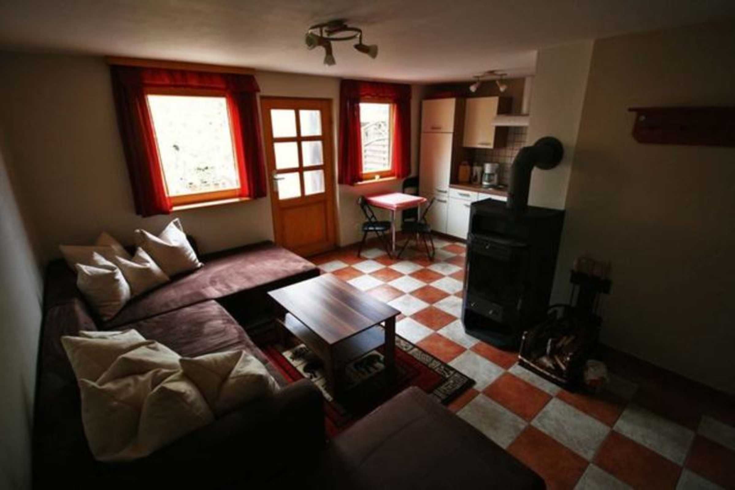 Fernseher, Kamin