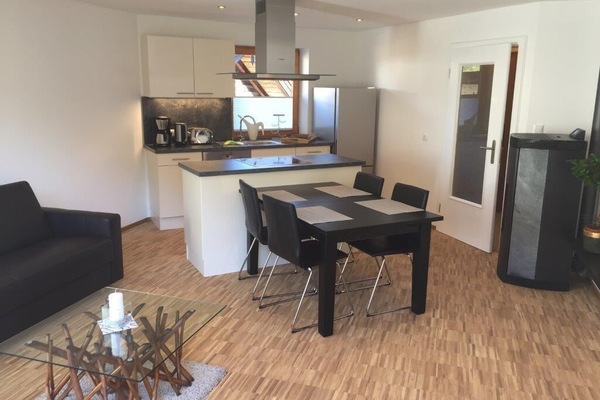 Ferienwohnung Steinberg***** im 'Haus am Bachrand', 1-2 Personen, Balkon, TV-Wohn-Küche