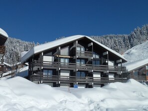 Exterior - Studio cabin in Les Saisies, south facing, pets allowed (Les Saisies)