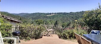 Casa tranquila, terraza privada, piscina, parque 2ha, burros