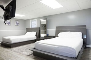 4 chambres, fer et planche à repasser, accès au Wi-Fi (inclus)