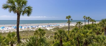 Oceanfront 2 soverom, 2 bad med privat Oceanfront balkong