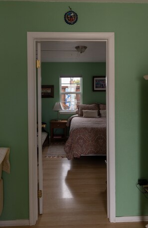 2 bedrooms, in-room safe, iron/ironing board, WiFi