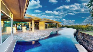Pool - Retreat to Paradise - private pool, hot tub, easy beach access (KAMUELA)
