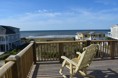 5 Bedroom 2nd Row Home with Heated Pool and Spectacular Marsh and Ocean Views