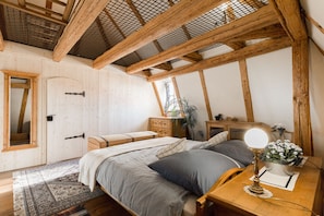 2 habitaciones, escritorio, tabla de planchar con plancha y wifi gratis