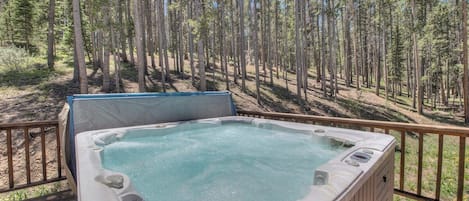 Baignoire à remous extérieure