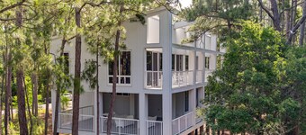 Unique Home in Dauphin Island's Maritime Forest - Stunning Home and Water Views