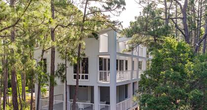 Unique Home in Dauphin Island's Maritime Forest - Stunning Home and Water Views