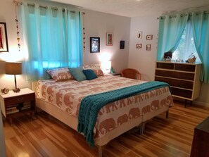 5 makuuhuonetta, työpöytä, silitysrauta/-lauta, Wi-Fi