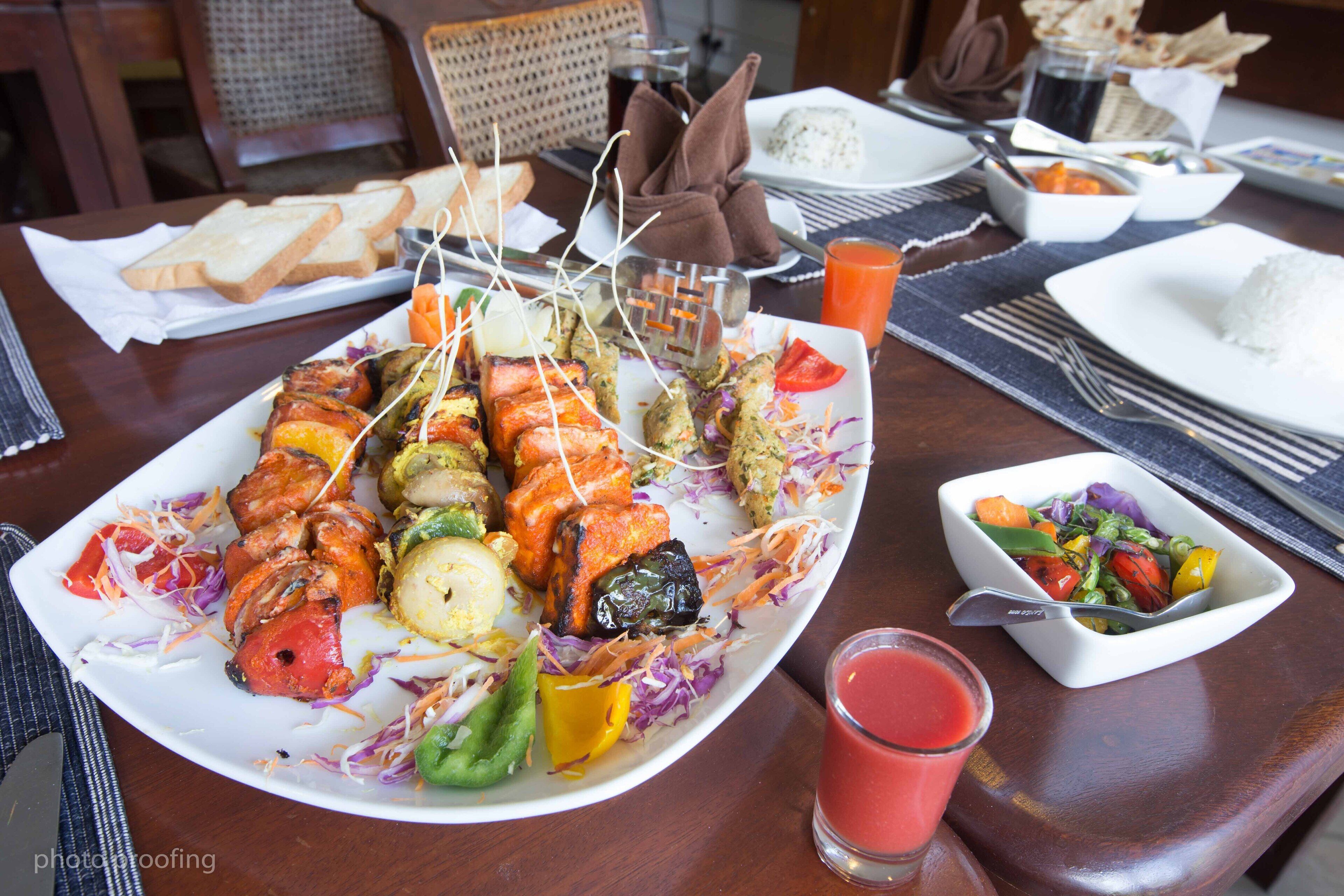 daily cooked-to-order breakfast (usd 6 per person)