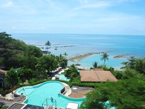 Vue depuis l’hébergement