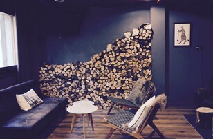 Sala de estar en el lobby