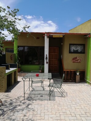 Façade de l’hébergement