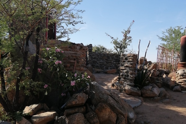 Camping Space, no bed or tent provided, up to 4 guests | Bathroom | Shower, rainfall showerhead, towels, soap