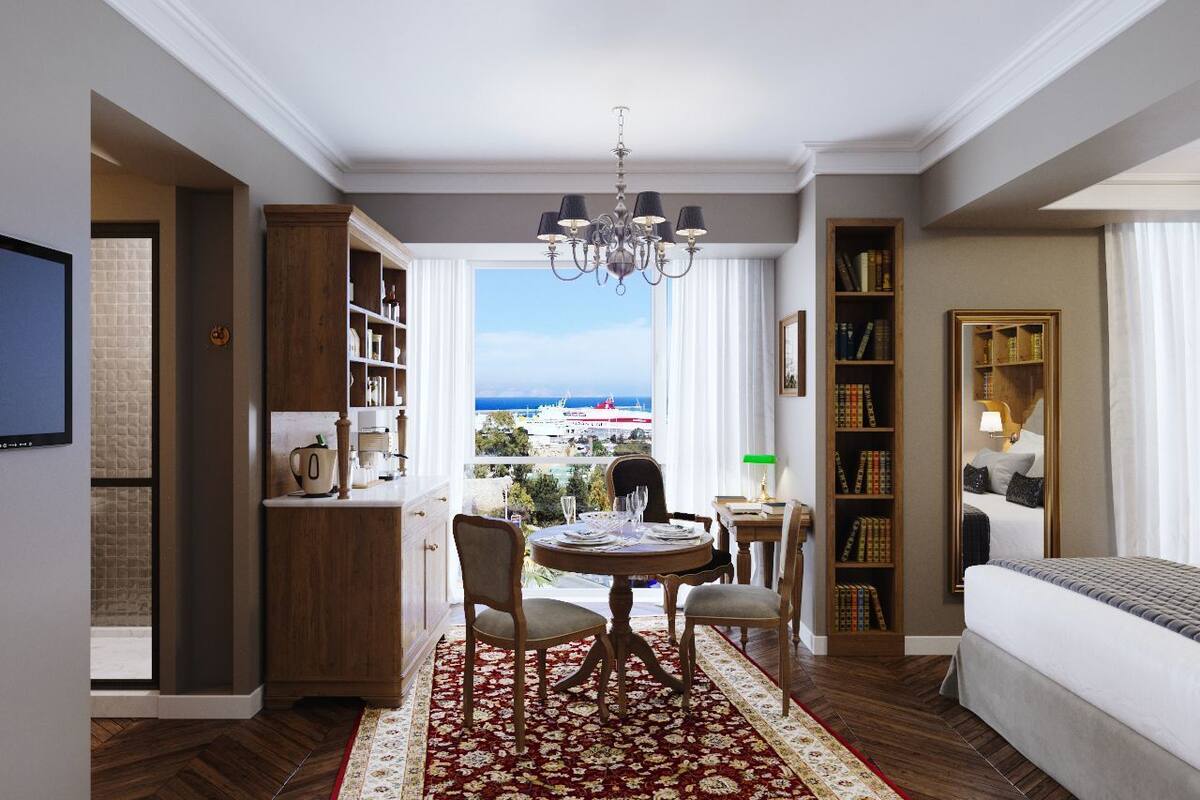 k suite sea view | view from room