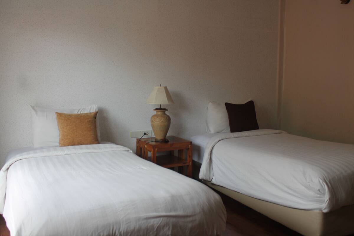 Habitación estándar con 2 camas individuales | Camas extra y wifi gratis