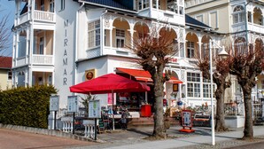 Voorkant van accommodatie